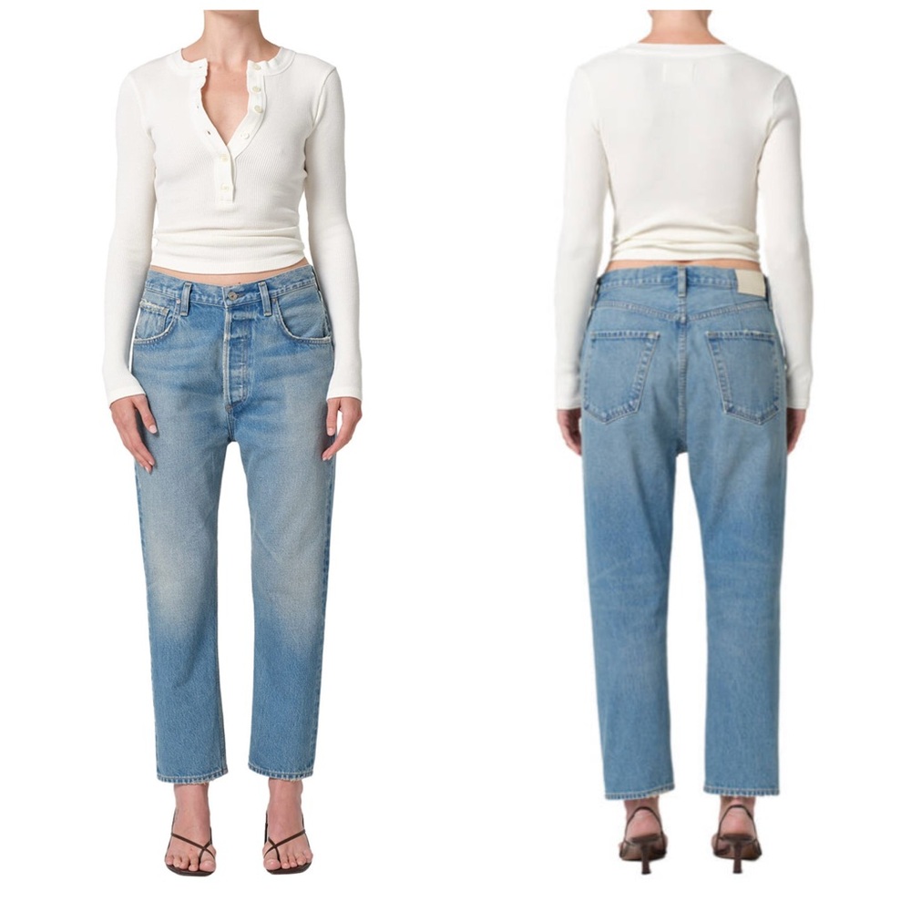 Citizens of Humanity Natalia Jean‎ In Chronicle Blue Denim Size 27